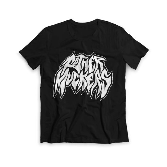 Polera Fother Muckers Negra Logo