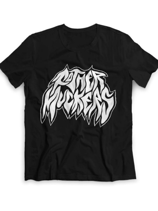 Polera Fother Muckers Negra Logo