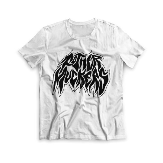 Polera Fother Muckers Blanca Logo