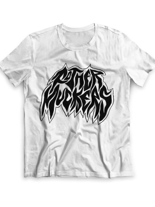 Polera Fother Muckers Blanca Logo