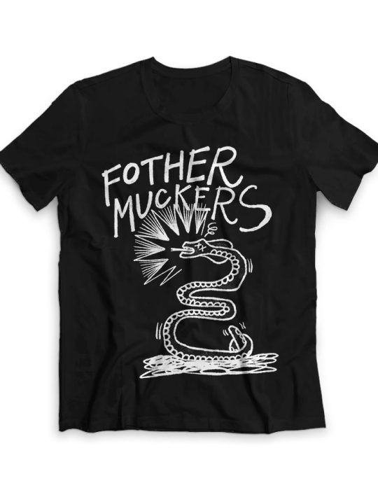 Polera Fother Muckers Negra Serpiente