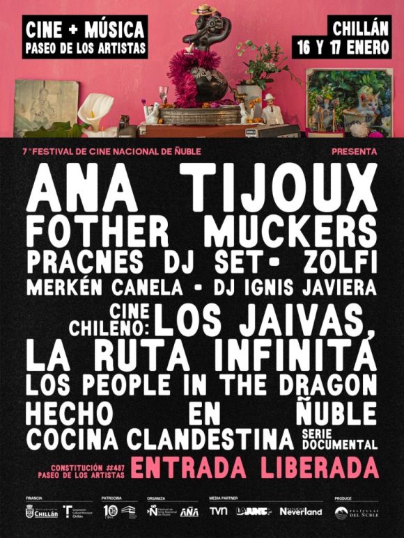 Ana Tijoux y Fother Muckers en pleno centro de Chillán