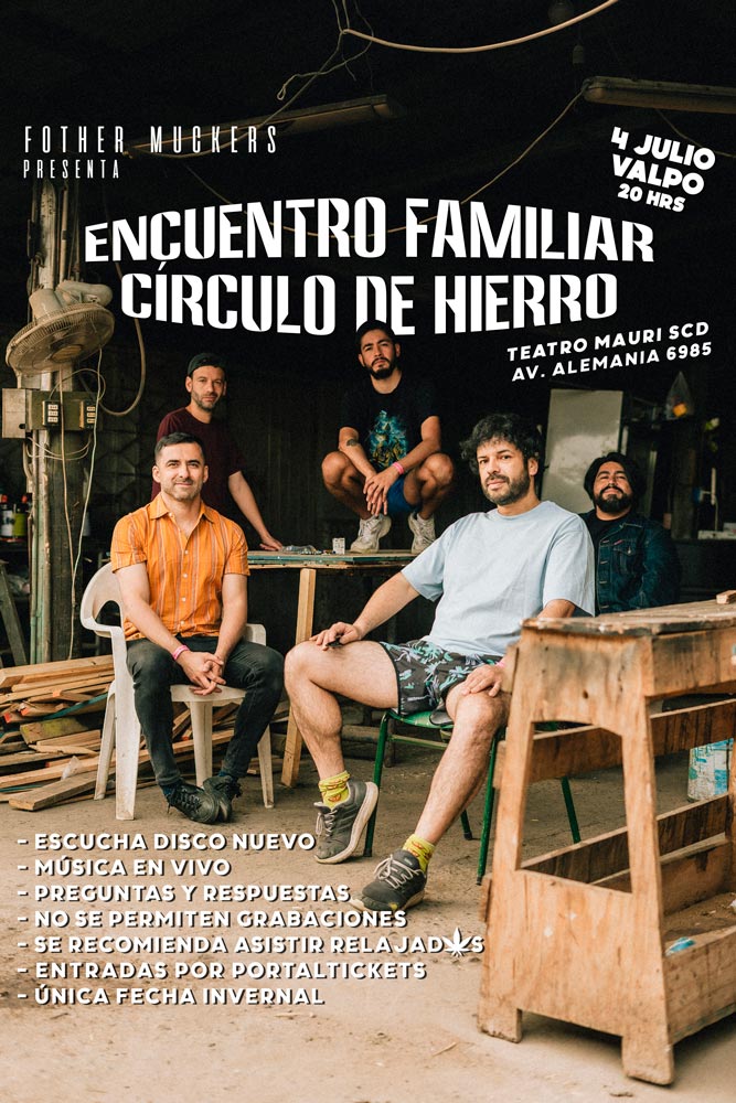 FOTHER MUCKERS en Teatro Mauri SCD Valparaíso